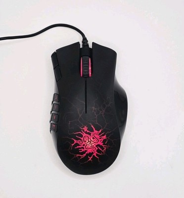 Razer Naga Molten Special Edition Performance Gaming Mouse Red RZ01-0028 
