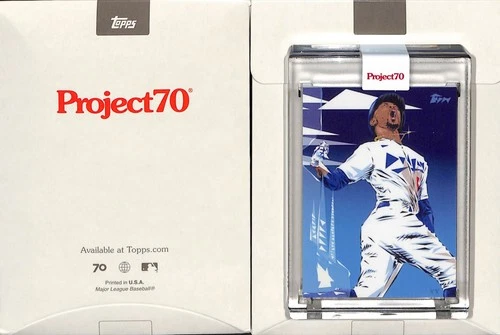 2021 TOPPS PROJECT 70 #898 2020 MOOKIE BETTS - LOS ANGELES DODGERS - NATUREL