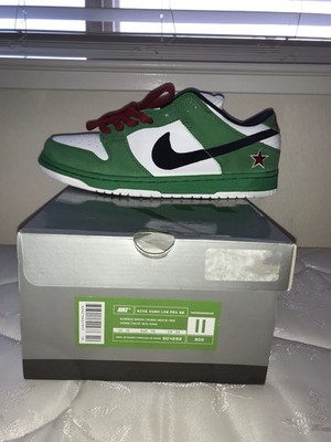 Nike Dunk Low Pro SB Classic Green/Blk-Wht-Red 2003 DS OG SZ 11 NEW/RARE/LIMITED
