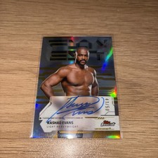 2025 Topps Finest UFC #FA-RE Rashad Evans Finest Autograph 41/50