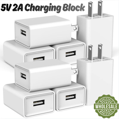 5V 2A USB A Jack Wall Power Adapter 5 Volt 2Amp AC to DC 10W Charger Cube US Lot