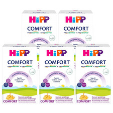 HiPP Comfort infant milk for flatulence colic constipation 5x300 g - infants 0m+