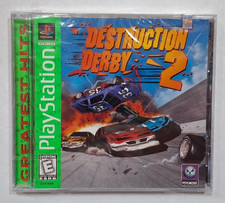 DESTRUCTION DERBY 2 (Sony, PS1) GREATEST HITS FACTORY SEALED