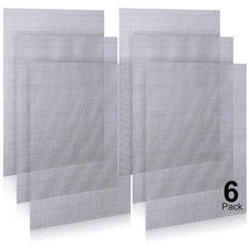 6 Pack 12 8 Inch Wire Mesh Screen, 1mm Hole 20 Mesh 304 Stainless Steel Mesh