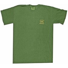Glock Perfection T-Shirt Green Cotton Short Sleeve