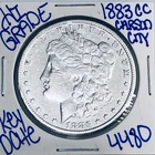 1883 CC MORGAN SILVER DOLLAR AUTHENTIC HI GRADE U.S.MINT COIN RARE KEY DATE 4480