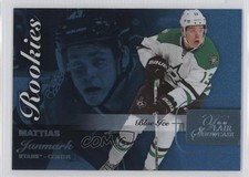 2015 Fleer Showcase Flair Row 0 Rookies Blue Ice 166/199 Mattias Janmark #48 0a7