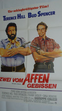 Bud Spencer - Terence Hill - Zwei vom Affen gebissen   - Kinposter Filmplakat 
