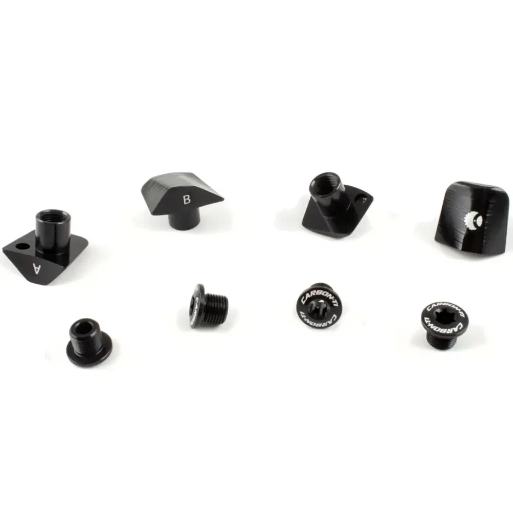 Carbon-Ti X-Cover Chainring Bolt Covers - Thumbnail 3