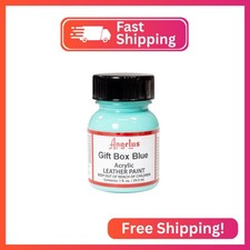 Angelus Acrylic Leather Paint, Gift Box Blue, 1 oz.