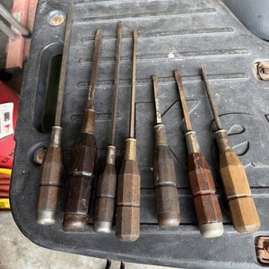 Plomb Wood Handle Screwdriver Set