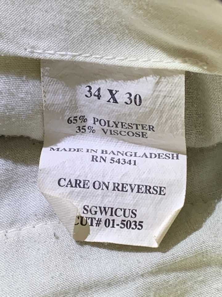 深棕色男式 Louis Raphael 34X30 正装裤子休闲裤 — 第 4/4 张图片