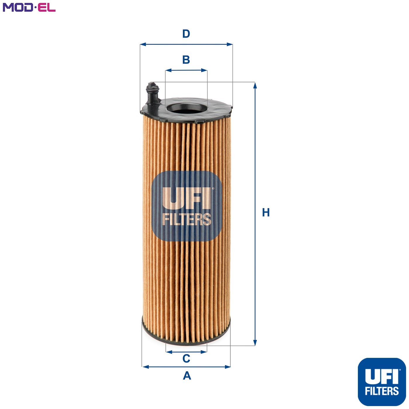 UFI FILTERS 25.105.00 Spin-On Oil Filter - Image 3