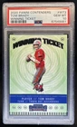 2020 Panini Contenders Tom Brady Winning Ticket #WT3 Buccaneers PSA 10 GEM MINT