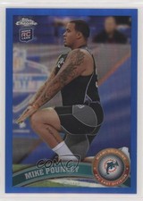 2011 Topps Chrome Blue Refractor 190/199 Mike Pouncey #66 0u9