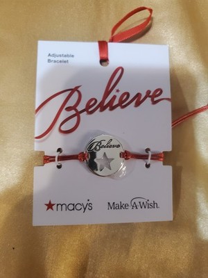 ''FREE SHIPING'' Macys Make-A-Wish  Bracelet