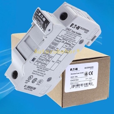 12PCS/Box New CHCC1DU Modular Fuse Holder 600V 30A 1P #yr