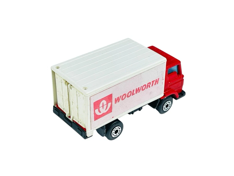 Camión de reparto Matchbox Lesney Superfast MB72 Woolworth Dodge con caja L Foto 4 de 4