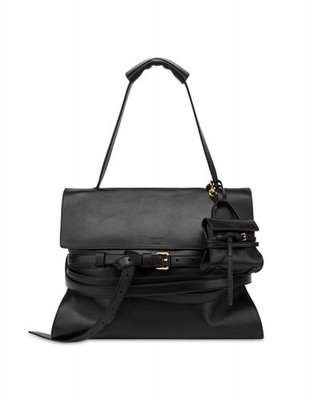 Moschino Tie Me Micro Bag Black