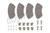 Bremsbelagsatz Scheibenbremse Topran 117 432 FüR VW Amarok 2HA 2HB S1B S6B S7A