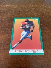 1991 Fleer - Christian Okoye #96 - FREE SHIPPING