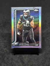 2025 Topps Chrome Jaelan Phillips Lightboard SSP #192 Philadelphia Eagles