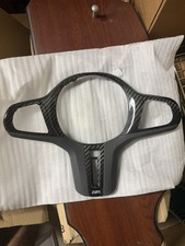 Carbon Fiber Steering Wheel Trim With Acc Bmw 3 -series G20 M340i M3 2020-2024