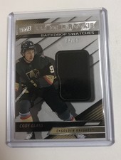 2019-20 Upper Deck Premier Cody Glass Backdrop Swatches Rookie Patch Card /99. rookie card picture