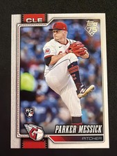 Parker Messick Rookie 2026 Topps Series 1 Cleveland Guardians #67
