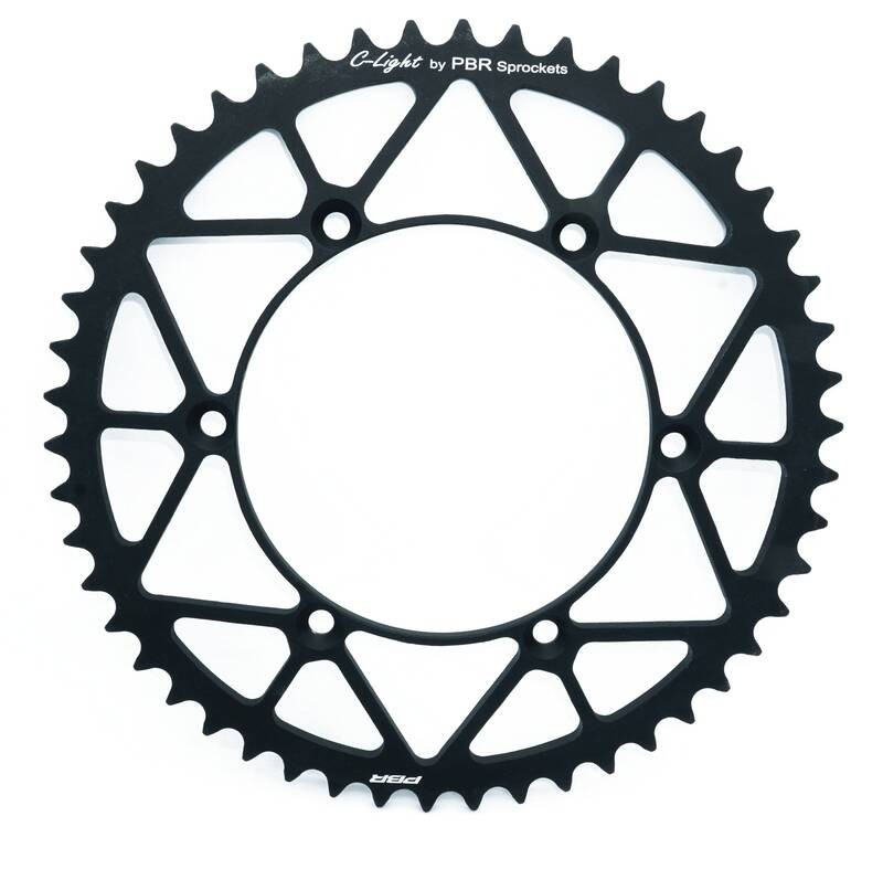 Roue couronne PBR acier ultra léger C45 4695 - 520 couronne arrière moto