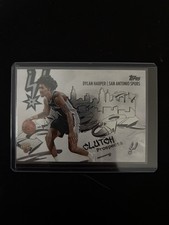 Topps Dylan Harper #CC-2 2025 San Antonio Spurs Rookie Clutch Prospects
