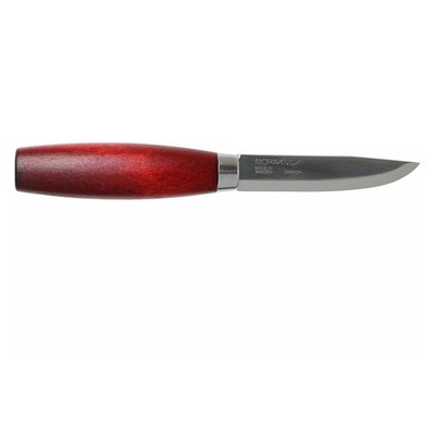 Morakniv Classic No 1/0 Feststehendes Messer Clip Point Kohlenstoffstahl Rot