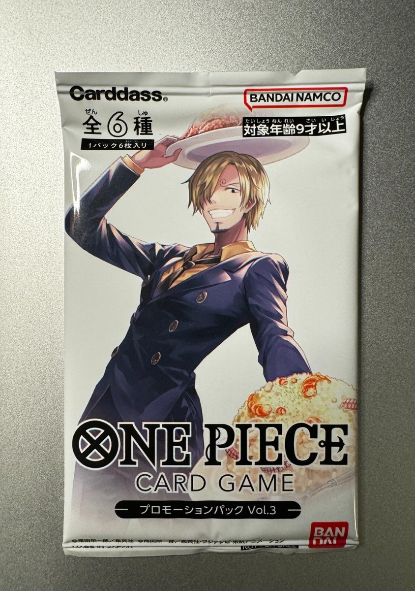 One Piece Card Game Promotion Pack Vol.3 Japanese Version | eBay
