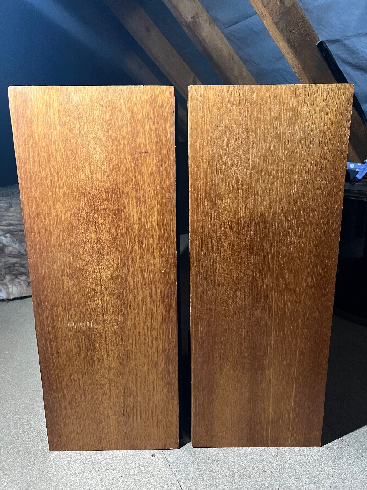 KEF Model 104aB Reference Speakers Walnut Original Warranty and