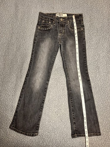 Route 66 Original Clothing Bootcut Jeans Girls Size 7 Denim - Picture 3 of 8