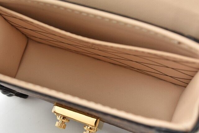 LOUIS VUITTON Louis Vuitton Essential Trunk Key Holder M62553 Monogram  Canvas Leather Brown Black Gold Hardware Bag Charm Accessory Pouch | eLADY