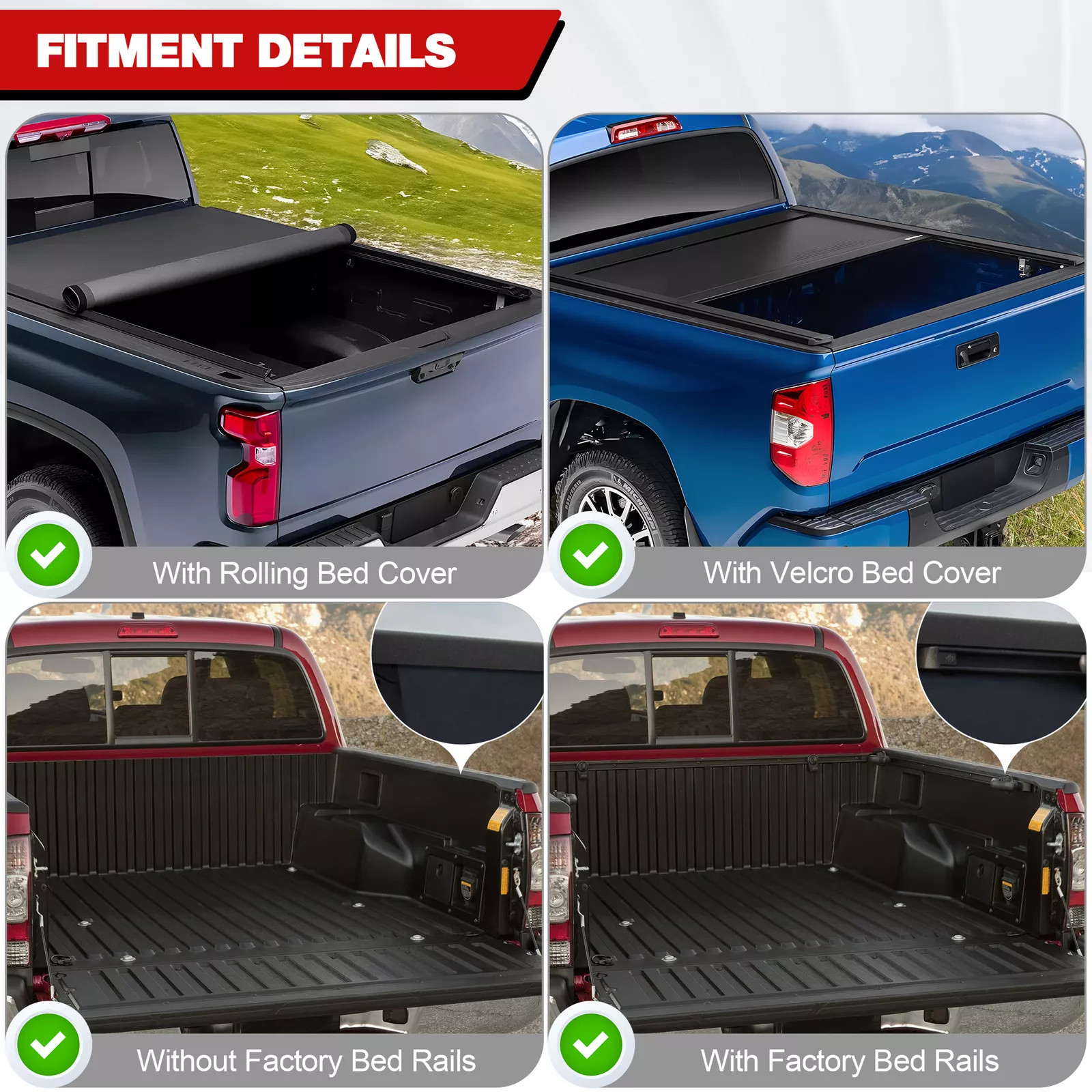 Adjustable Chase Rack Roll Bar w/Pallet Racking For Toyota Tacoma TRD 1995-2025