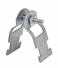 (100) Cooper B-Line B2211PAZN Strut Strap, Universal, 1-1/4", Steel/Zinc Plated