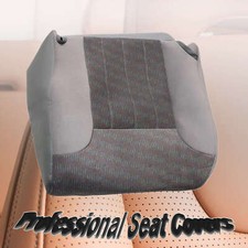 For 1994-1997 Dodge Ram 1500 2500 Left Front Driver Cloth Lower Seat Cover Gray