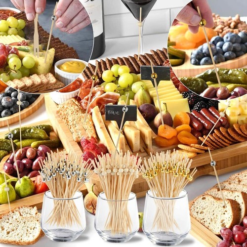 300 Cocktail Picks for AppetizersFancy Toothpicks for AppetizersFood Picks fo... - Picture 4 of 7