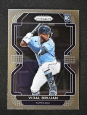 2022 Prizm Baseball Tier III Base #252 Vidal Brujan - Tampa Bay Rays