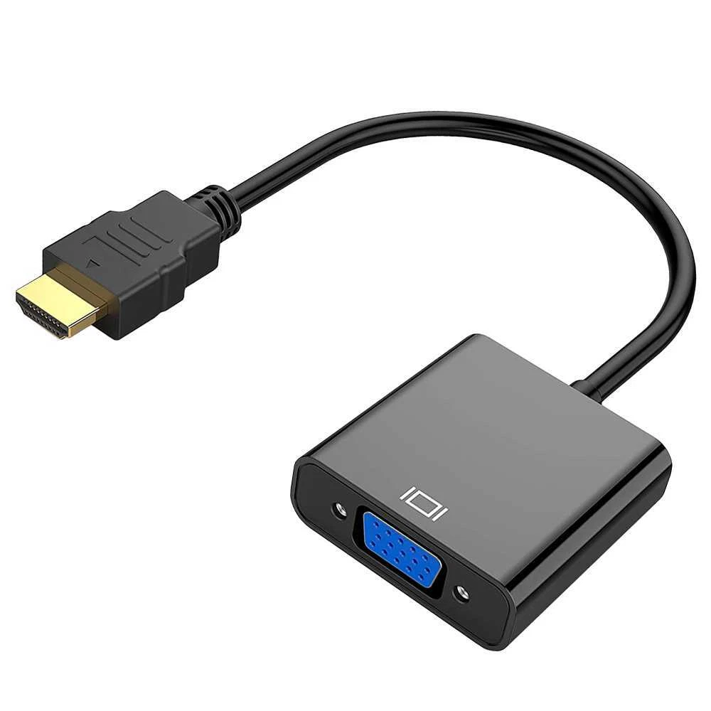 Cable convertidor negro Adaptador convertidor ligero para HDMI