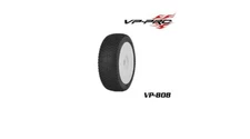 VP808GRWMLW VP-Pro Cactus Evo 1/8 Buggy Tires Glued On White Wheels
