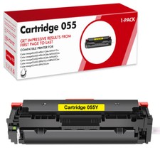 YELLOW CRG-055C Toner For Canon ImageCLASS MF743Cdw MF745Cdw MF746Cdw With CHIP