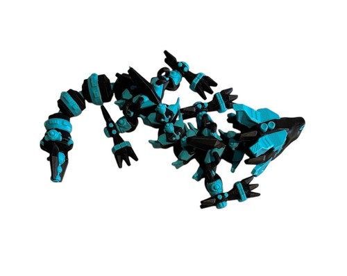 Dragón Colmillo Cibernético Bebé Articulado 9" - Impreso en 3D - Elige Color - Imagen 3 de 9