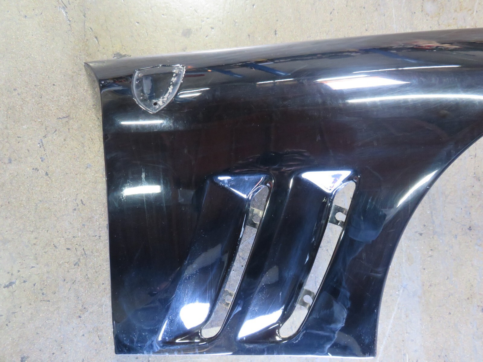 Ferrari 575, 550, RH, Right, Fender, W/ Shield, Minor Flaws, Used, P/N 65866011