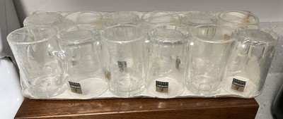 Set of 12 Mini Glasses Mugs LUMINARC