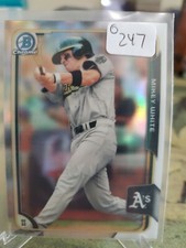 Mikey White Prospect Refractor 1st Bowman 2015 Bowman Draft Chrome 