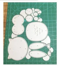 Cute OWL Bird Metal Cutting Die Card Making Scrapbook Pages