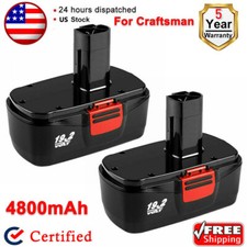 NEWEST 2X DieHard Battery For Craftsman C3 11375 130279005 Cordless 19.2V 4.8Ah